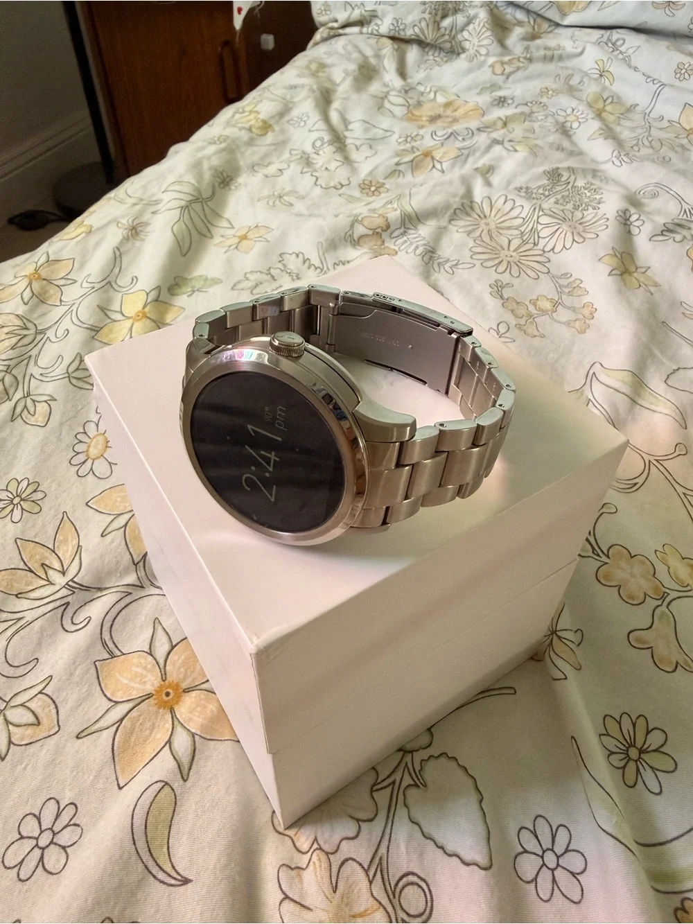 Fossil Q Stainless Steel Smartwatch Full Set Great Condition